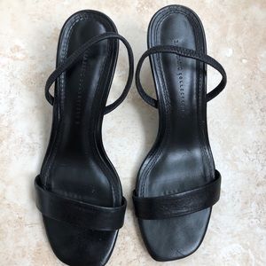 ZARA black sandals